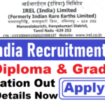 IREL India Recruitment 2025, ITI/Diploma & Graduate Pass Latest Vacancy 2025, 20/09/2025 Last Date ‣ Anil Sir ITI
