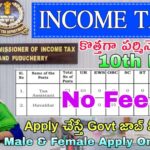 Income Tax లో ఉద్యోగాలు | Exam లేదు, ఫీజు లేదు | Income Tax Recruitment 2025